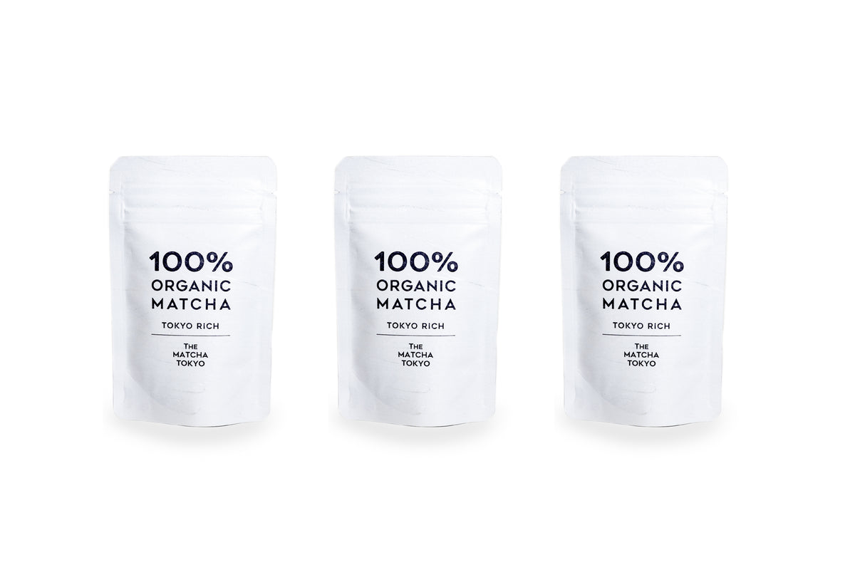 100% ORGANIC MATCHA / TOKYO RICH DAILY SET×3 – THE MATCHA TOKYO ONLINE STORE