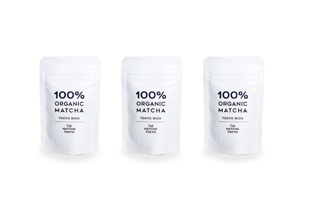 100% ORGANIC MATCHA / TOKYO RICH DAILY SET×3