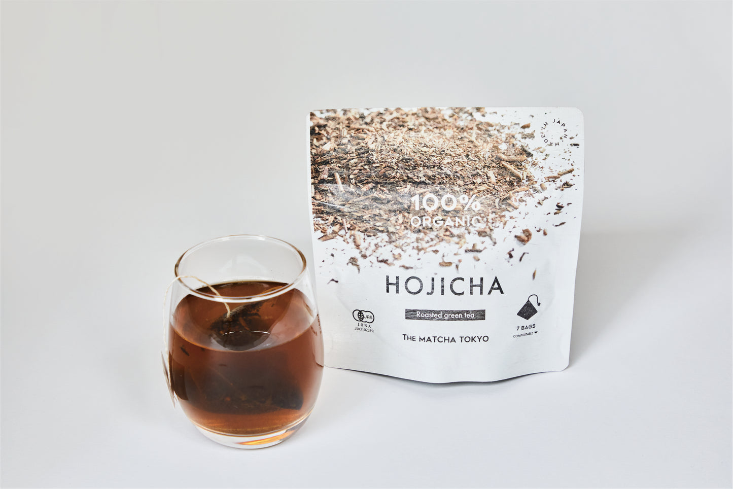 
                  
                    100% ORGANIC TEA / HOJICHA
                  
                