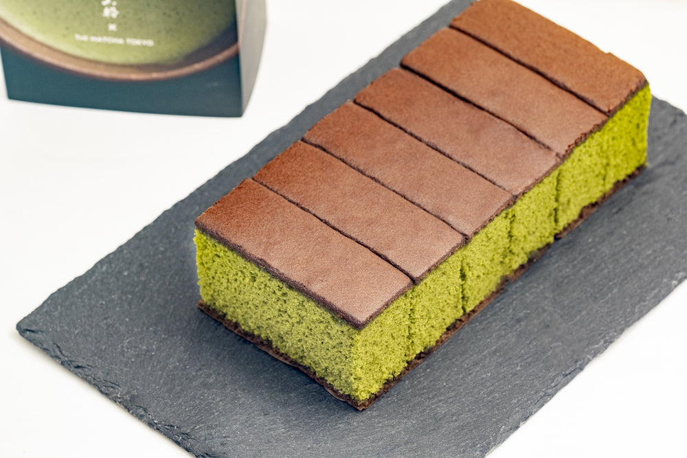 MATCHA CASTELLA ／ 抹茶カステラ　箱入り